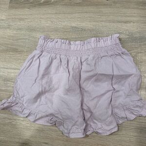 Aerie lavender ruffle short